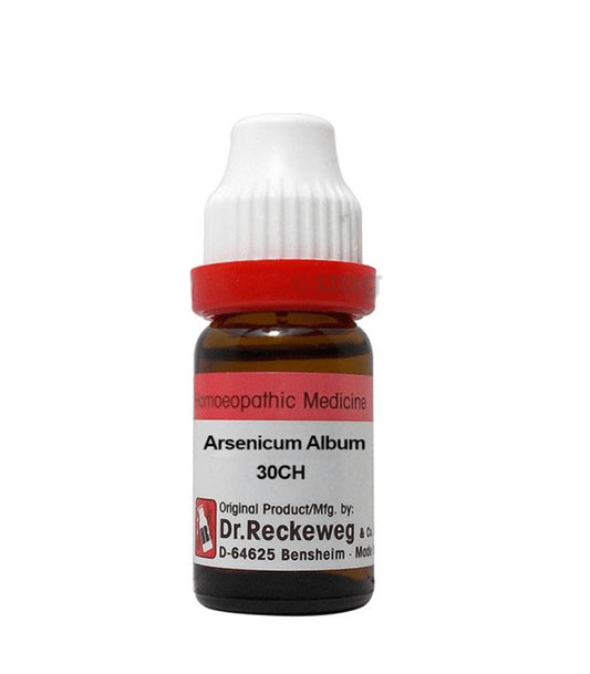 Dr. Reckeweg Arsenicum Album Dilution - 30 CH - 11 ml