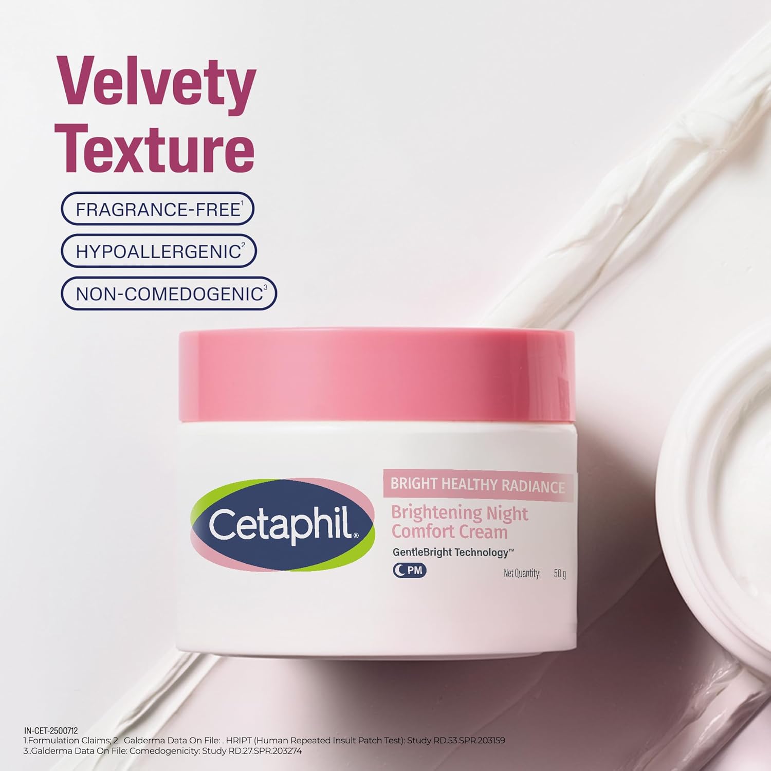Cetaphil Bright Healthy Radiance Night Comfort Cream - 50 gm