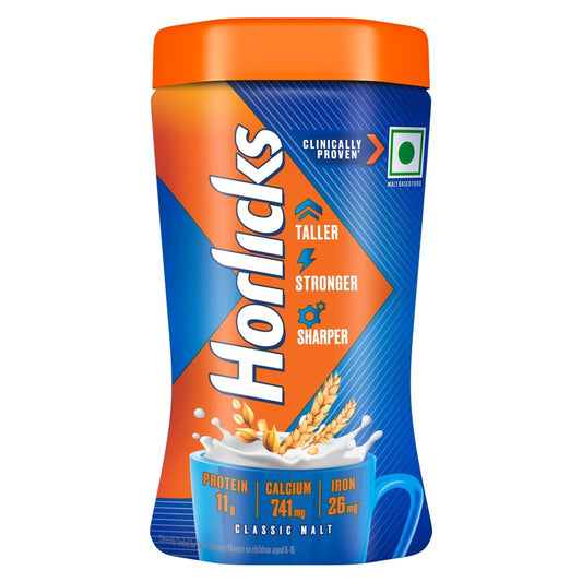 Horlicks Health & Nutrition Drink Jar 200gm