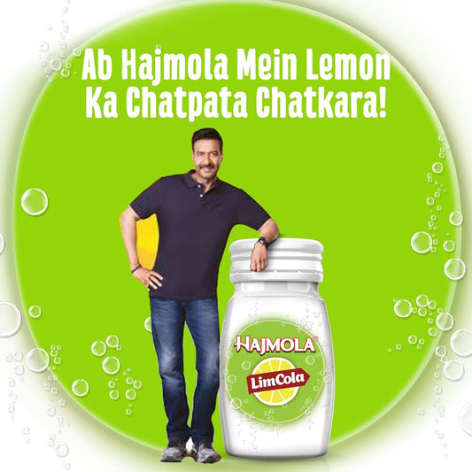 Dabur Hajmola Tasty Digestive Tablets (Limcola Flavour) - 120 Tabs