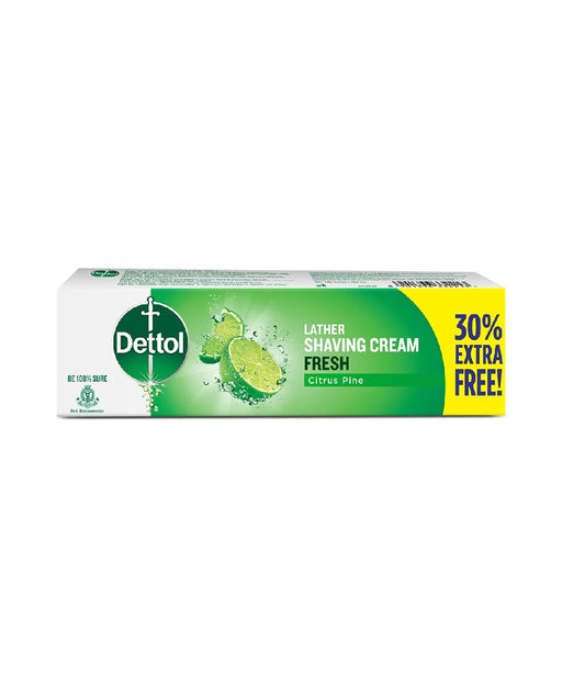 Dettol lather shaving cream 60g+18gfree=78g