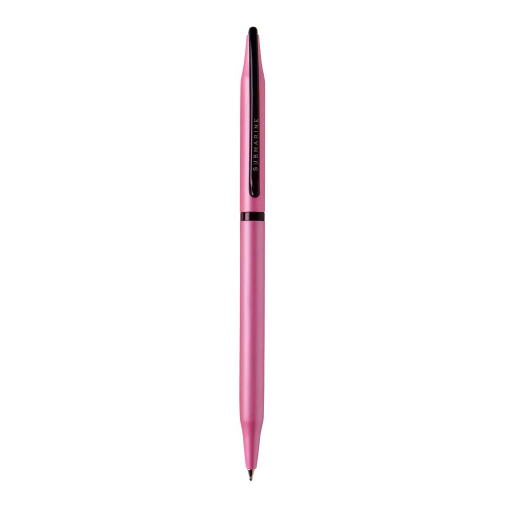 Submarine 989 Chanakya Sleek Premium Ball Pens, multicolours (Pack of 3)