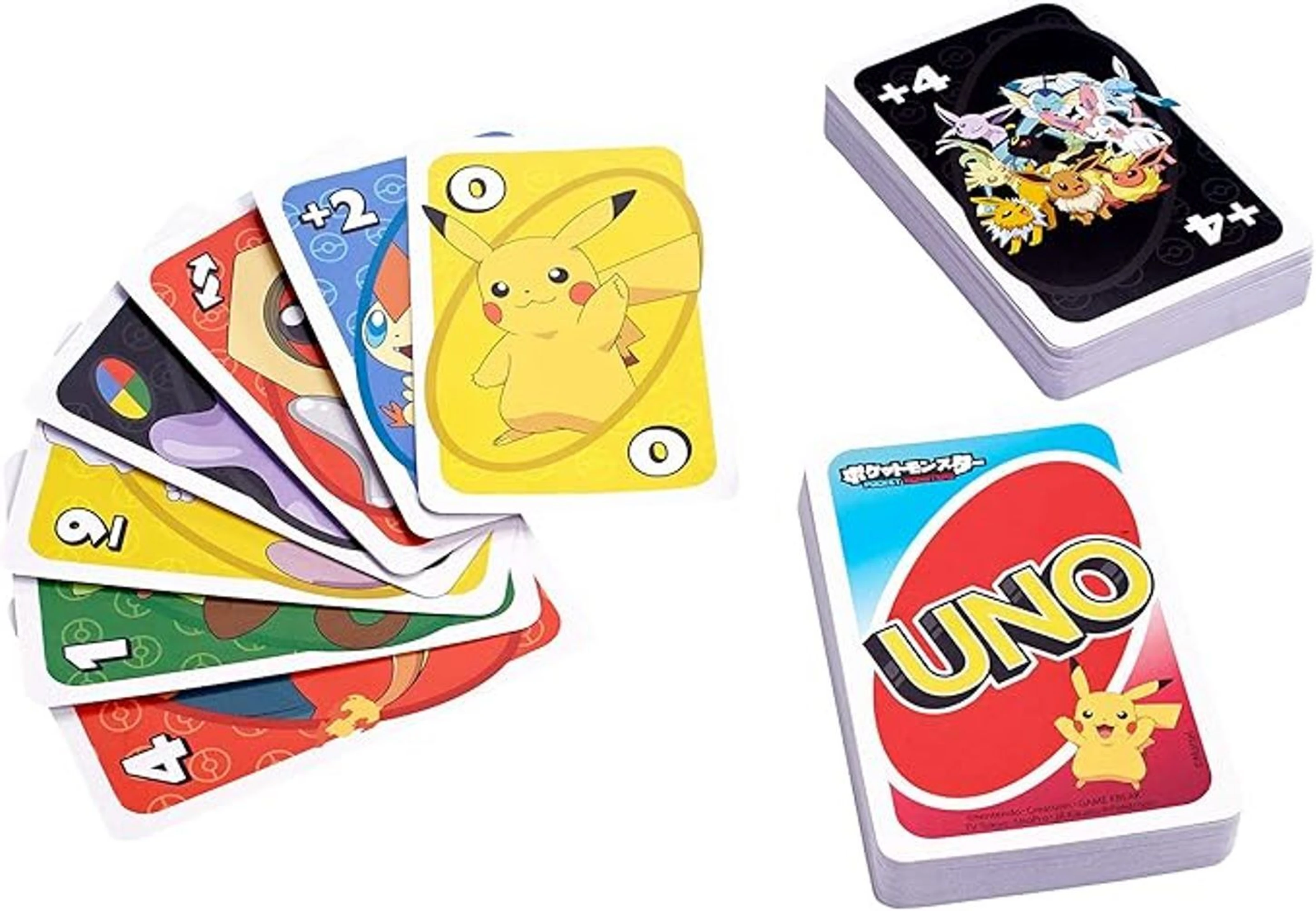 Uno Pokemon Card Game For Kids And Family Fun Travelling Game