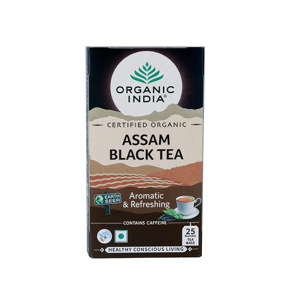 Organic India Masala Black Tea Bags - 25 Teabags