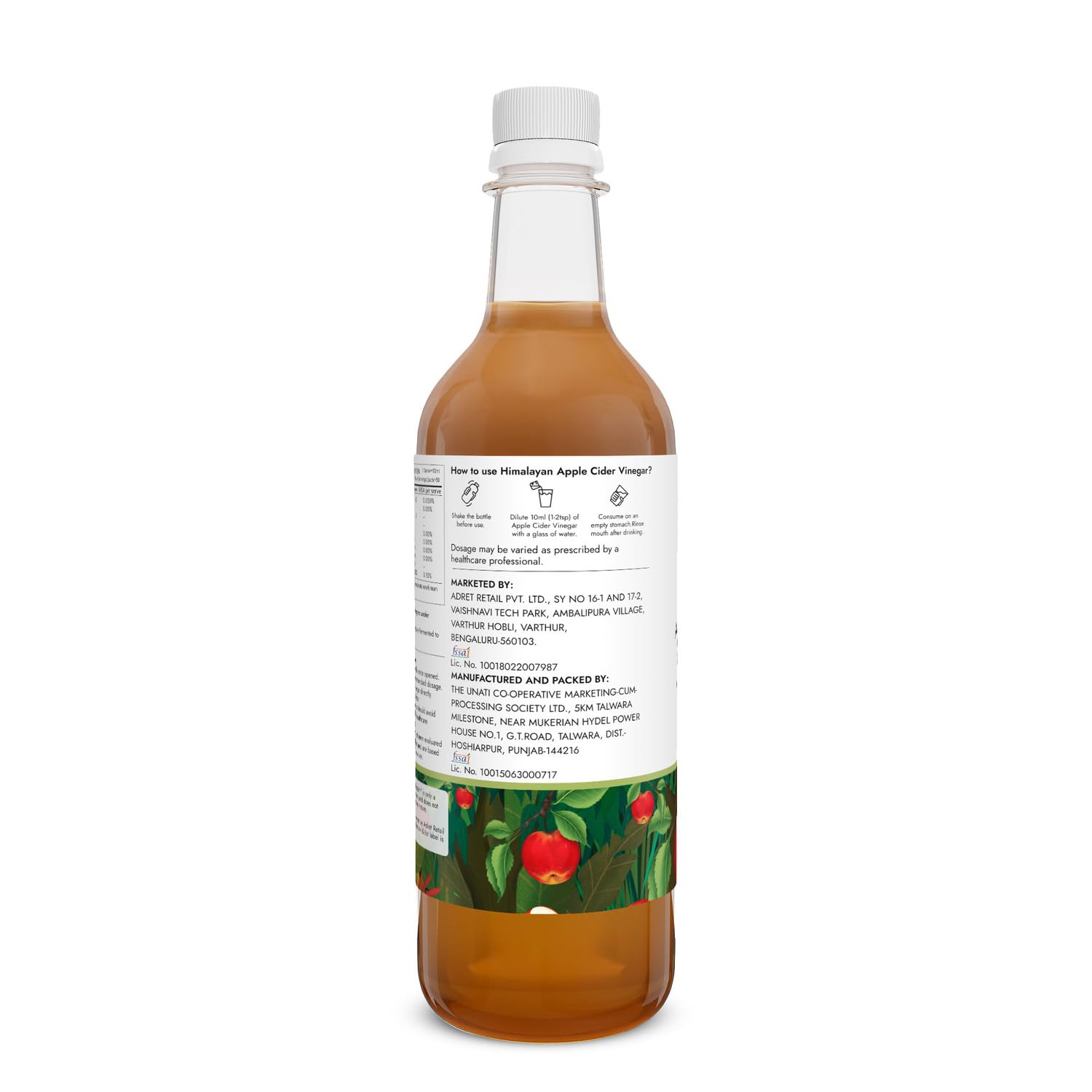 Kapiva Ayurveda Organic Apple Cider Vinegar - 500 ml
