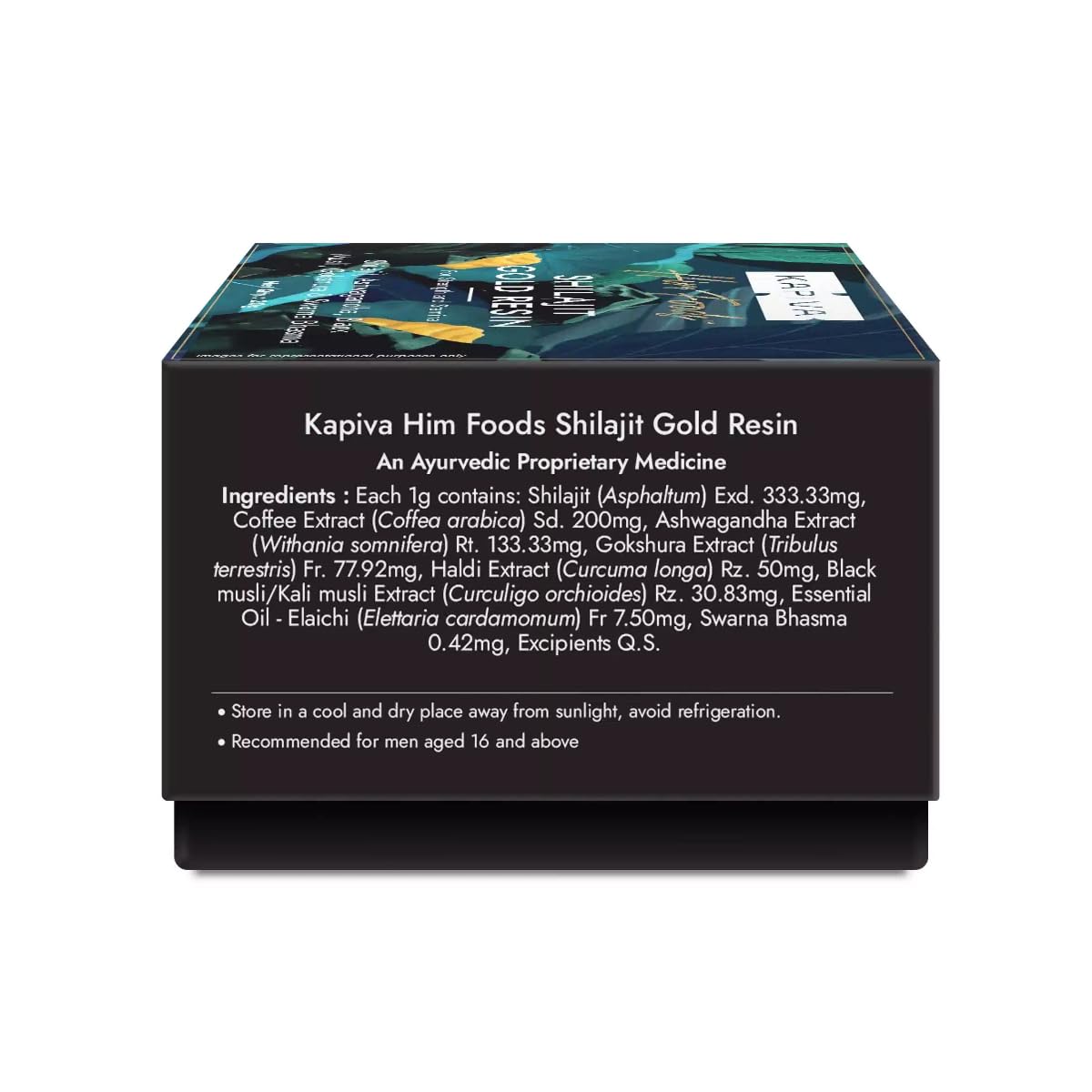 Kapiva Ayurveda Sj Gold Resin - 20 gm