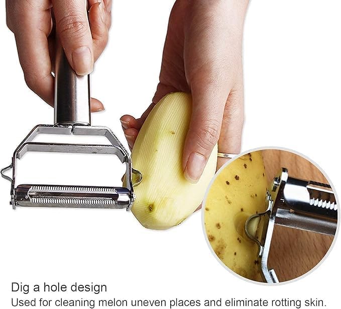 Stainless Steel Vegetable Peeler Multi-Functional  Fruit & Vegetable
