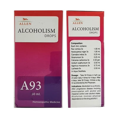 Allen A93 Alcoholism Drops (30ml)
