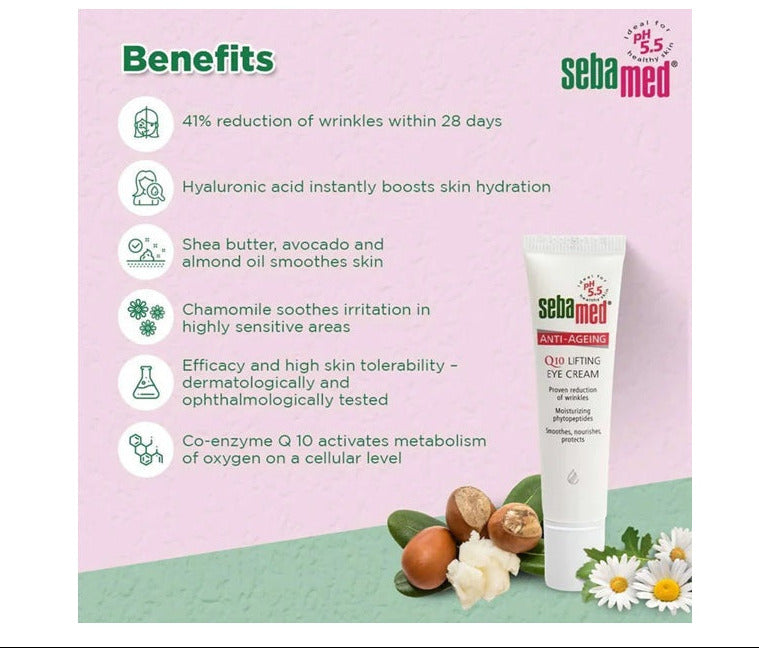 Sebamed Anti-Ageing Q10 Lifting Eye Cream 15 ml