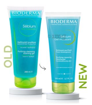 Bioderma Sebium Gel Moussant Purifying Cleansing Foaming Gel - 200 ml