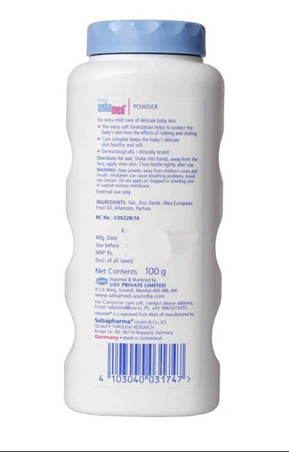 Sebamed Baby Powder with Olive Oil 100gm