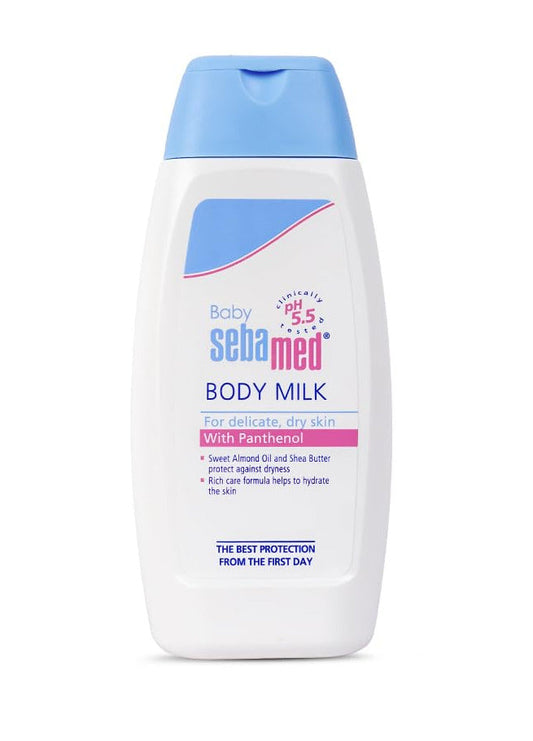 Sebamed Baby Body Milk For Dry Skin, Daily Moisturisation - 100 ml