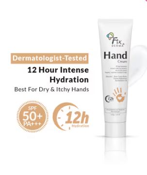 Fixderma Hand Cream for Dry and Rough Hands - 30 gm