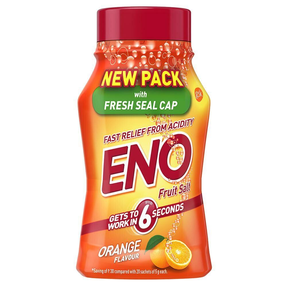 Eno Orange Flavour Fruit Salt 100 g
