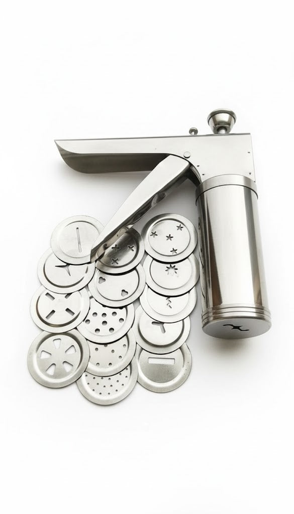 Stainless Steel Sev Sancha | Kitchen Press | Murukku Maker | Chakli Machine | Regular Jali