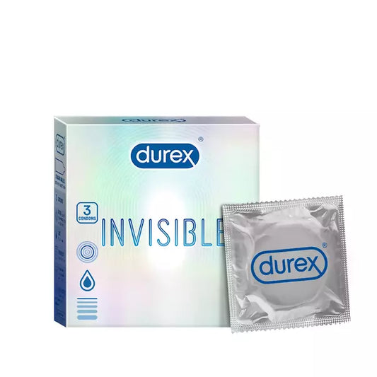 Durex Invisible Packet Of 3 Condoms