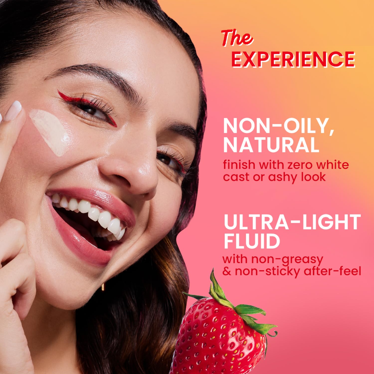 Dot & Key Strawberry Dew Tinted Sunscreen SPF 50+ PA++++ 03 Sand - 50 ml
