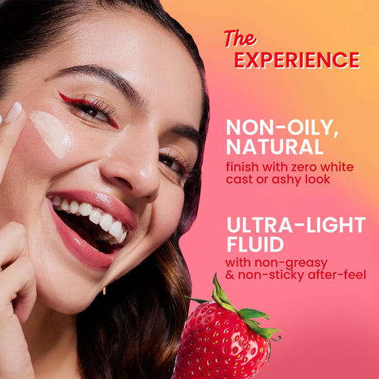 Dot & Key Strawberry Dew Tinted Sunscreen SPF 50+ PA++++ 03 Sand - 50 ml