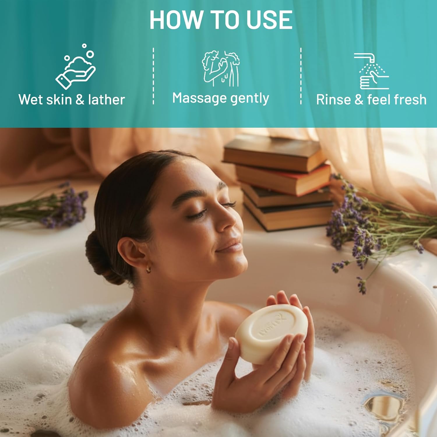 Loyflex bathing Bar Pack of 3 - 125gm