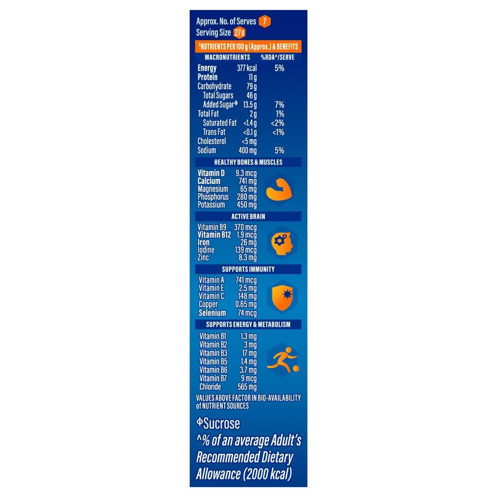 Horlicks Health & Nutrition Drink Jar 200gm