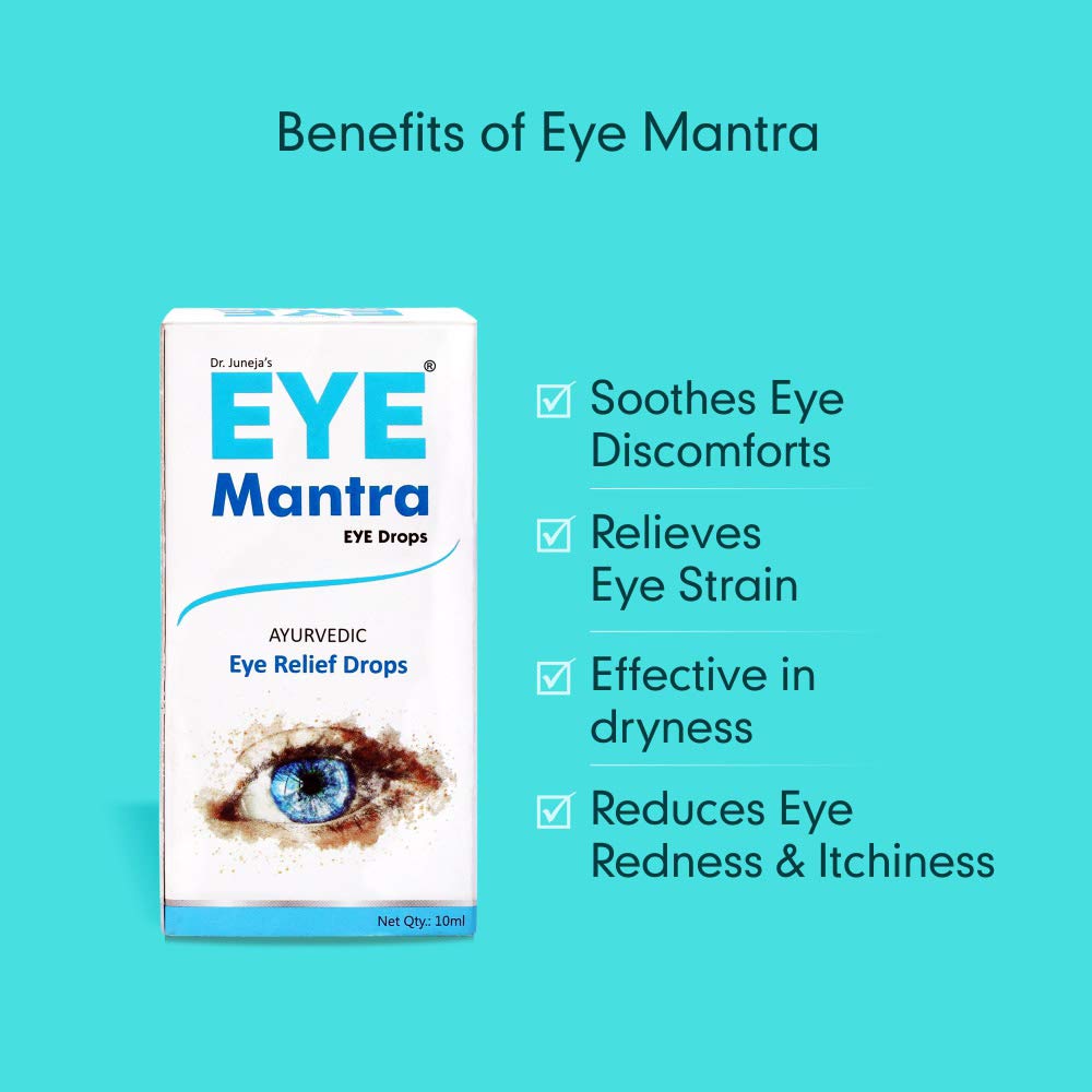 Eye Mantra Dr Juneja's Eye Mantra Ayurvedic Eye Drops 10ml
