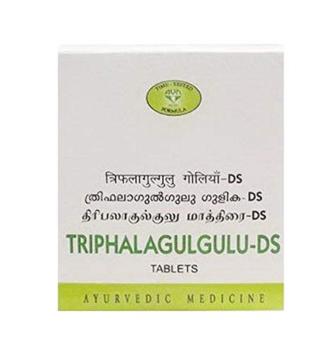 AVN Triphala gulgulu DS Tablets – 120 tablets For Weight Loss, Piles, Fistula, Hemorrhoids, Oedema