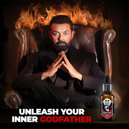 Beardo Godfather Lite Beard and Moustache Oil, 30 ml