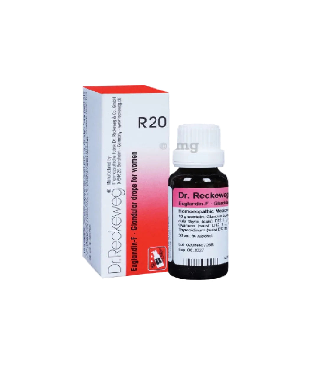 Dr. Reckeweg R20 Glandular Drops For Women - 22 ml