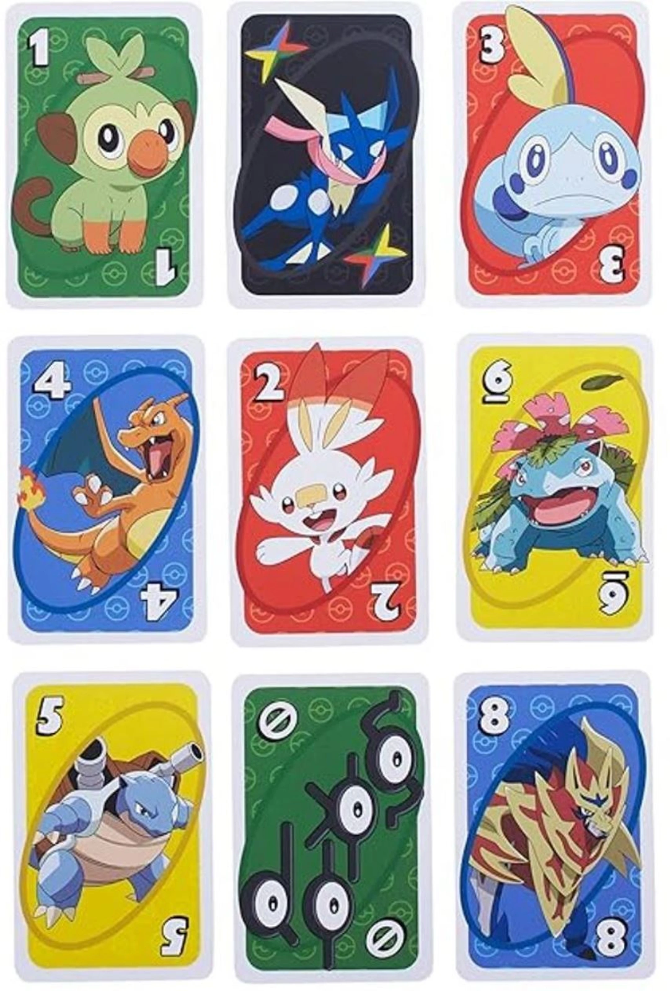 Uno Pokemon Card Game For Kids And Family Fun Travelling Game