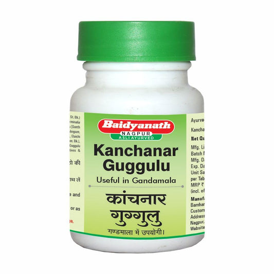 Baidyanath Jhansi Kanchnar Guggulu - 80 Tabs