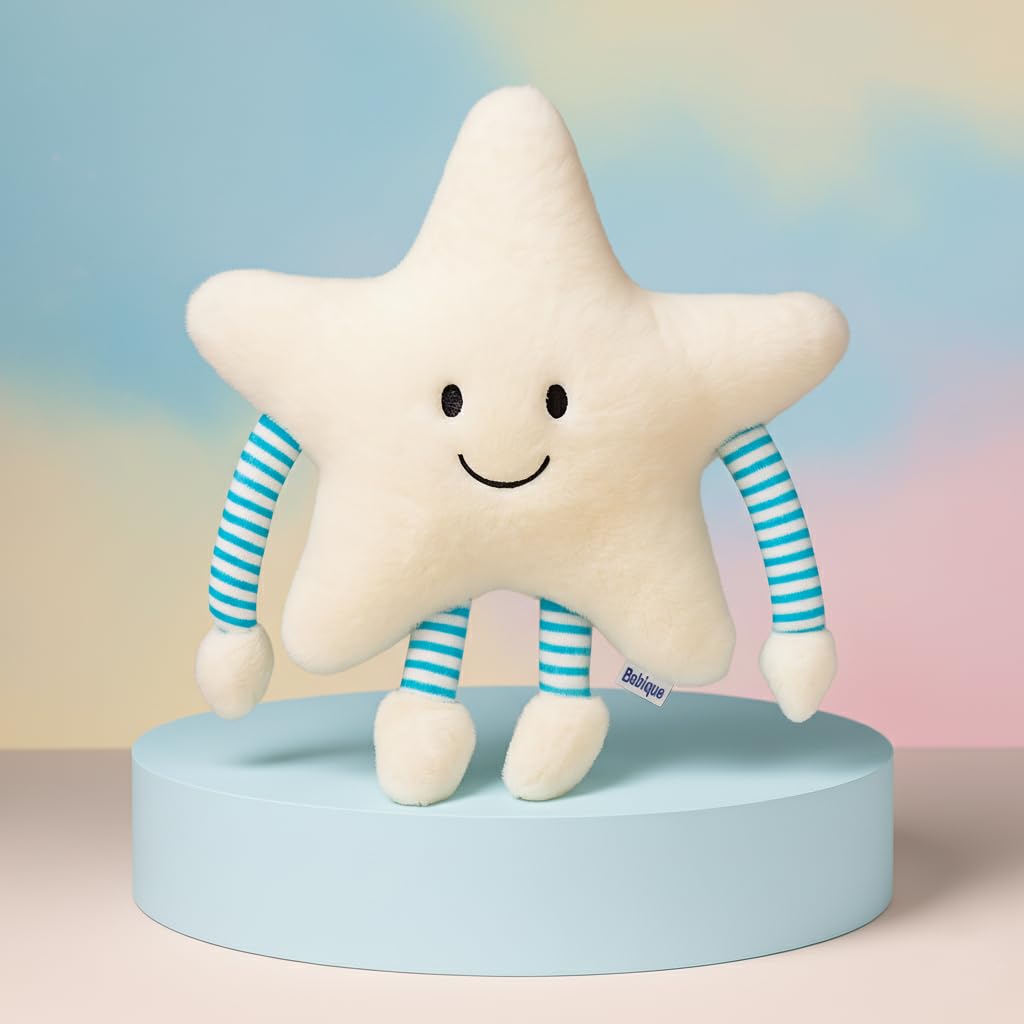 Webby Plush Star Soft Pillow with Arm & Leg Stuffed Soft Toy
