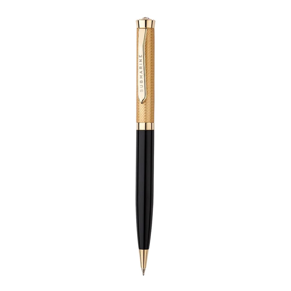 Submarine, 885 Criss Half Gold Premium Metal Body Ball Pen