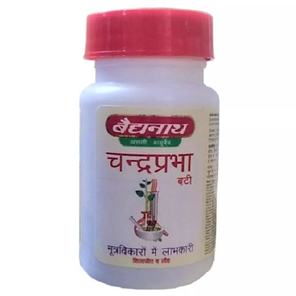 Baidyanath Chandra-prabha Vati (80tab) for Gout, High Blood Pressure, Arthritis