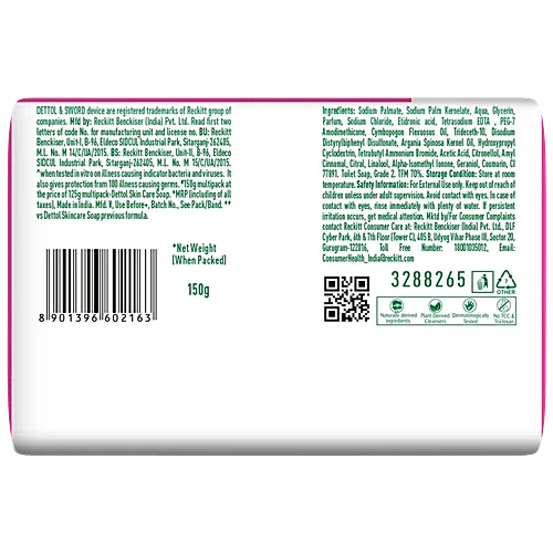 Dettol Skincare Soap, 150 g