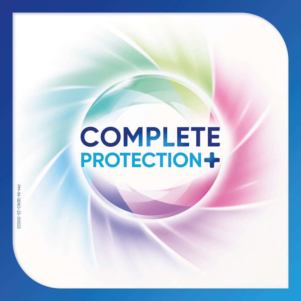 Sensodyne Toothbrush: Complete Protection+ Toothbrush With Flexible Neck For 48% Better Cleaning With Soft Tapered Bristles, 3 Piece (Buy 2 Get 1 Free)