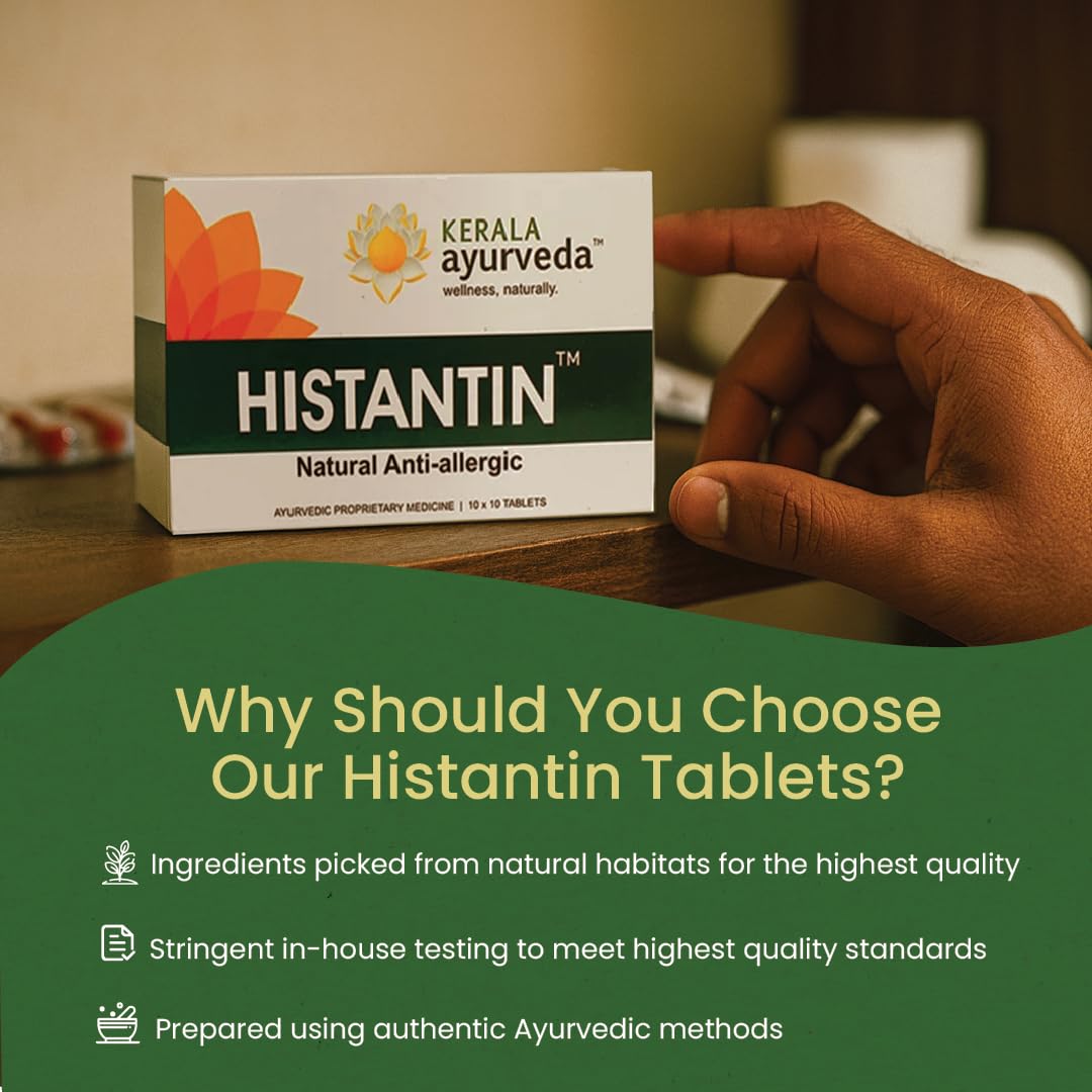 Kerala Ayurveda Histantin Tablet - 100 Tablets