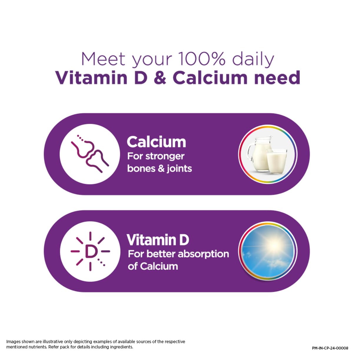 Centrum Ostocalcium Total Chewable Tablets For Women & Men | Vitamin D & Calcium Tablets To Support Strong Bones, Joints & Muscles |30 Tablets