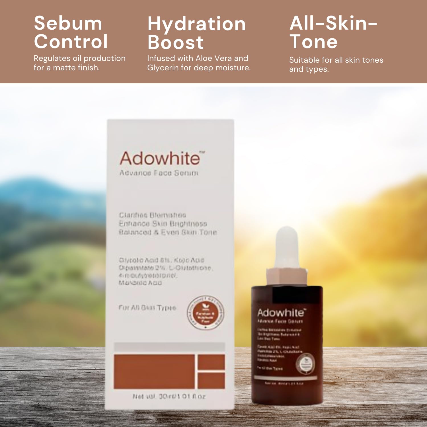 Adonis Adowhite Advance Serum - 30 ml