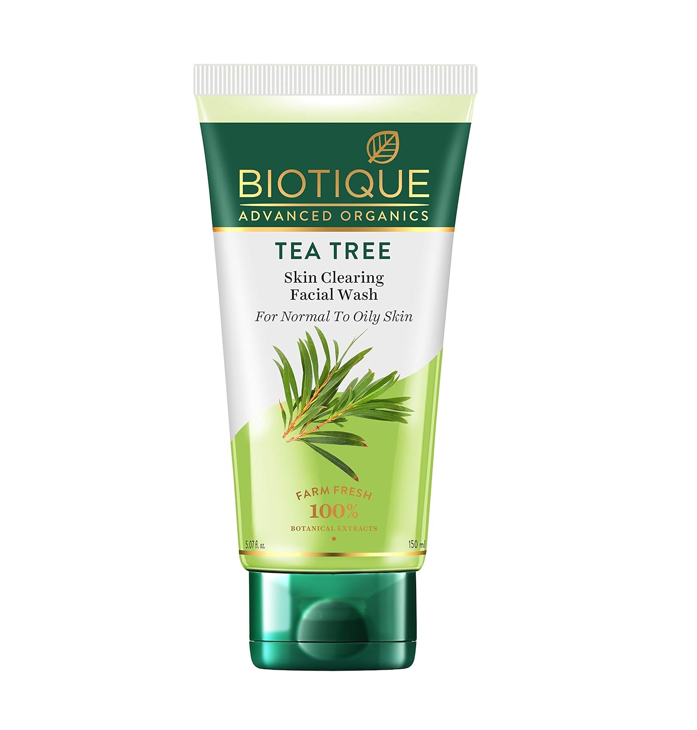 Biotique Advanced Organics Tea Tree Skin Clearing Facial Wash - 150 ml