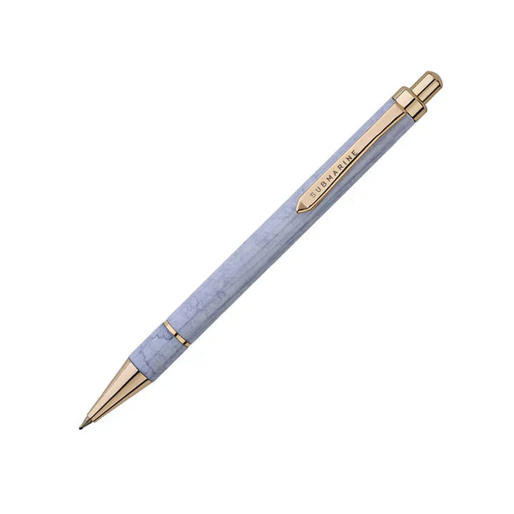 Retractable Marble Grey Ball Pen