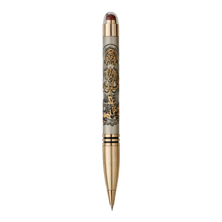 Ganesha Rudraksha Ball Pen