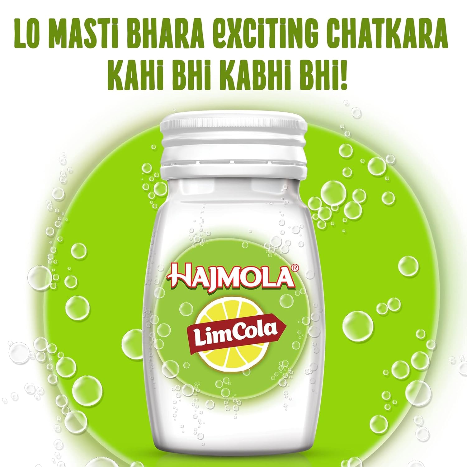 Dabur Hajmola Tasty Digestive Tablets (Limcola Flavour) - 120 Tabs