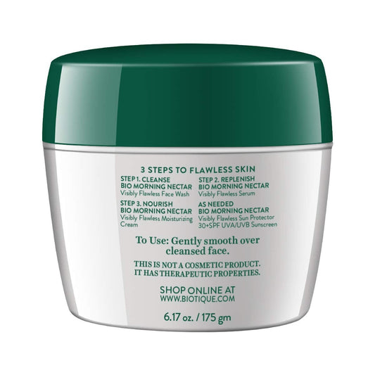 Biotique Advanced Ayurveda Bio Morning Nectar Visibly Flawless Moisturizing Cream - 175 gm