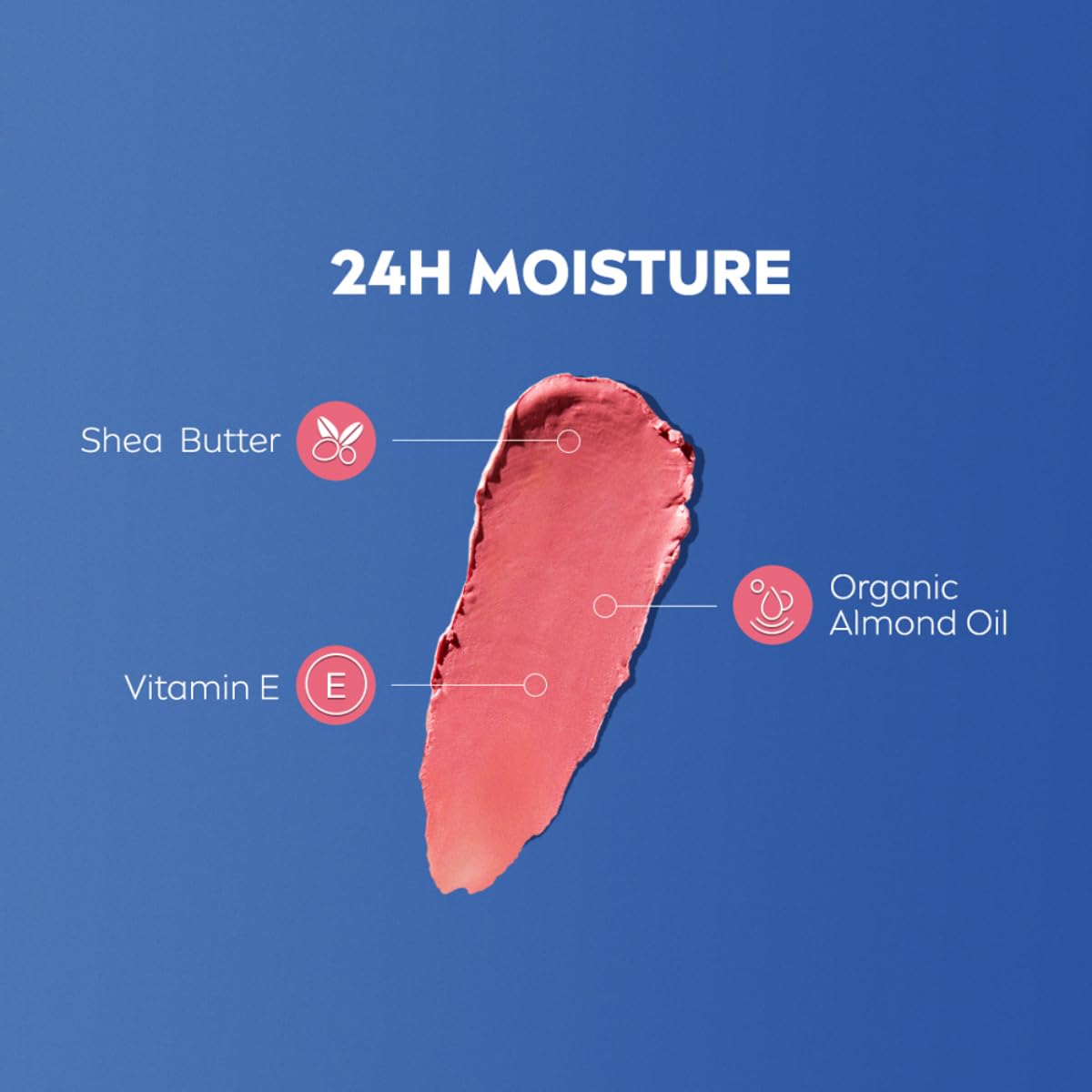 Nivea Lip Caring Beauty Red Lip Balm With SPF 30 - Rose - 4.8 gm