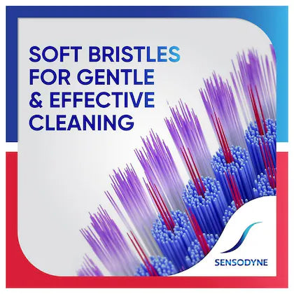 Sensodyne Sensitivity And Gum Toothbrush with Soft Bristles (Buy 2 Get 1 Free)