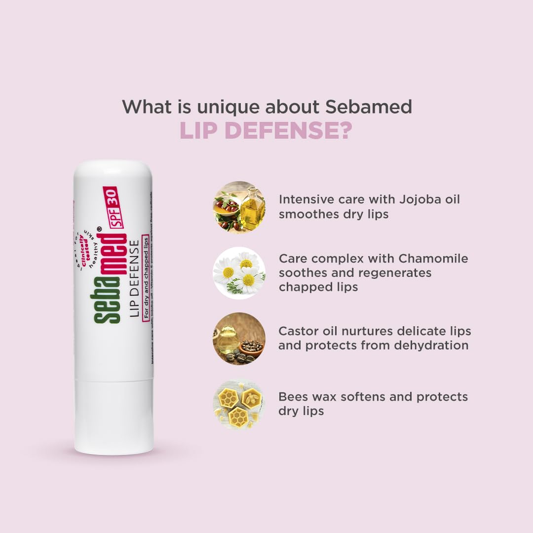 Sebamed SPF 30 Lip Defense Stick 4.8 Gm