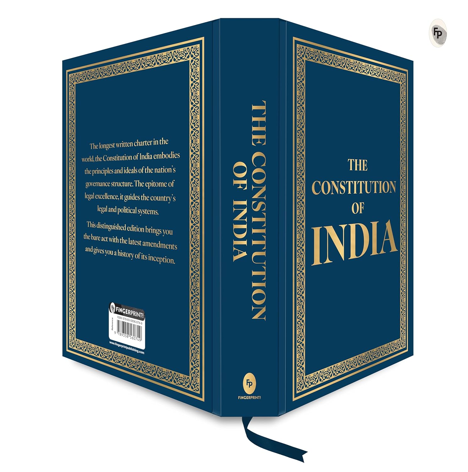 The Constitution of India (Deluxe Hardbound Edition) (Latest and Updated) Hardcover