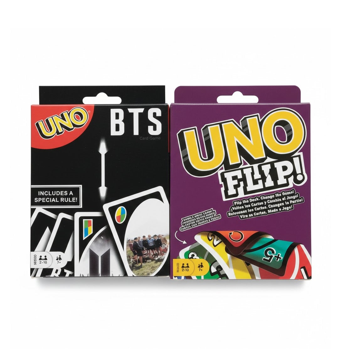 UNO BTS and UNO Flip Card Game Combo Play with Family & Friends