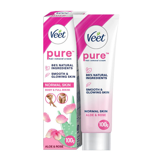 Veet Pure Hair Removal Cream for Women For Normal Skin - 100g