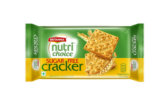 Britannia NutriChoice Sugar Free Cracker Biscuits - 295 gm